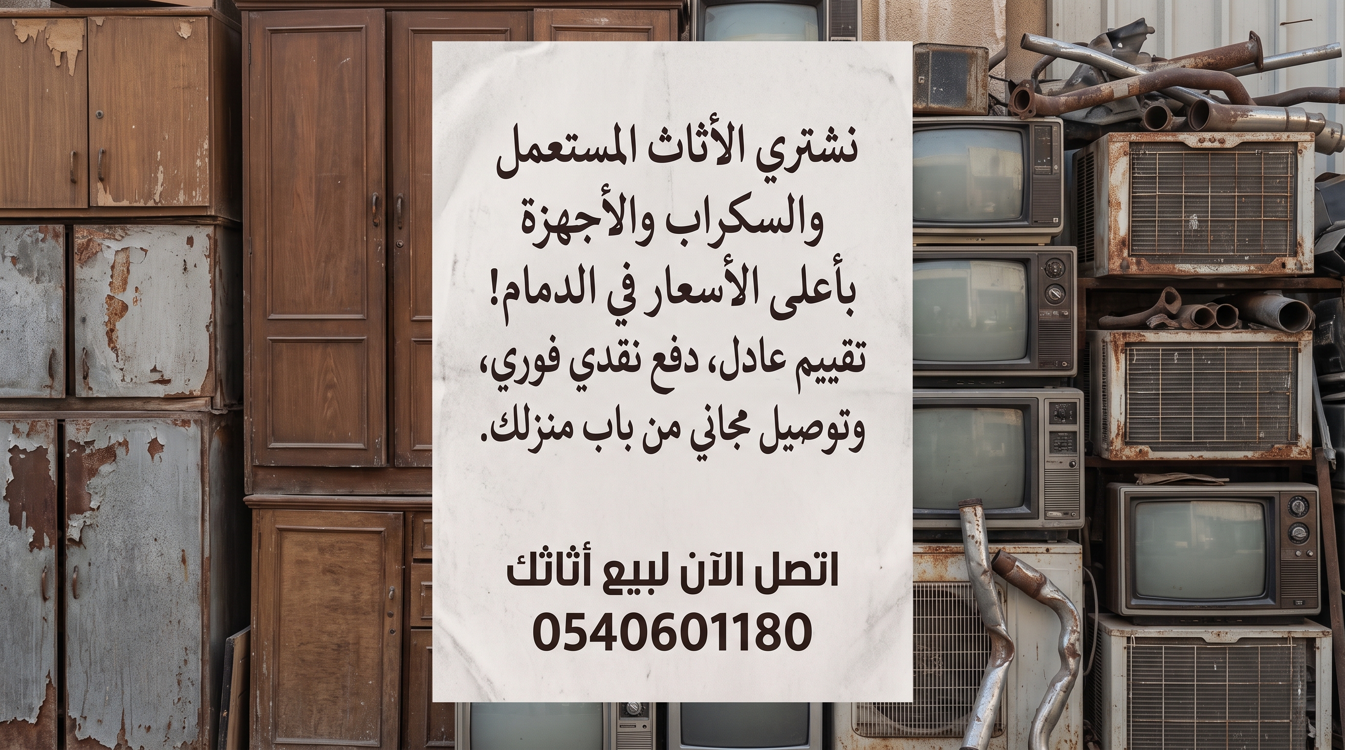 شراء اثاث مستعمل بالدمام